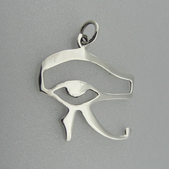 Zilveren Hanger Oog van Horus  