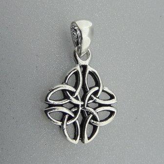 Zilveren Hanger Keltische Triquetra  