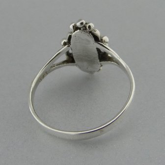 Zilveren Ring met Onyx 