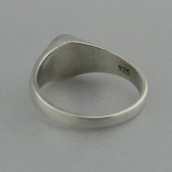 Zilveren Ring Yin-Yang  