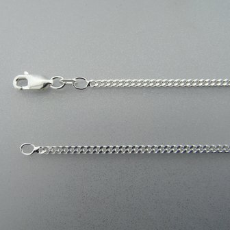 Zilveren Ketting Gourmet 60 cm 