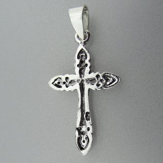 Zilveren Hanger Keltisch Kruis    