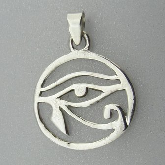 Zilveren Hanger Oog van Horus    