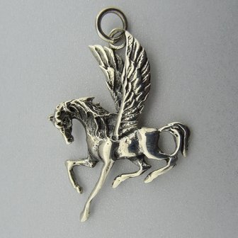 Zilveren Hanger Pegasus  