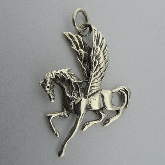 Zilveren Hanger Pegasus  
