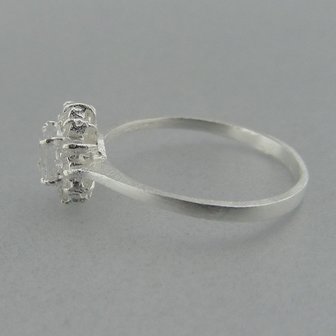 Zilveren Ring Zirkonia   