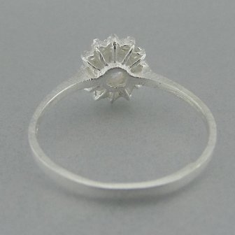 Zilveren Ring Zirkonia   