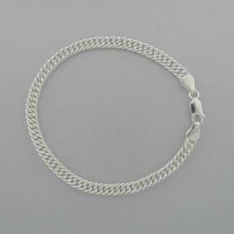 Zilveren Armband Schakel 19,5 cm