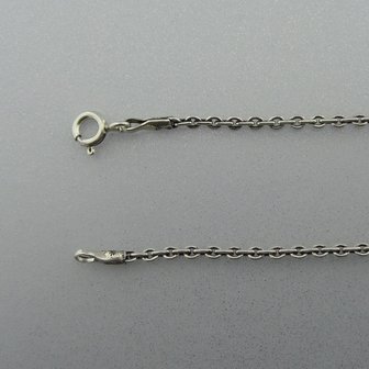 Zilveren Ketting Anker 45 cm 