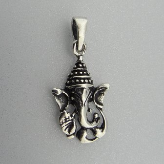 Zilveren Hanger Ganesha