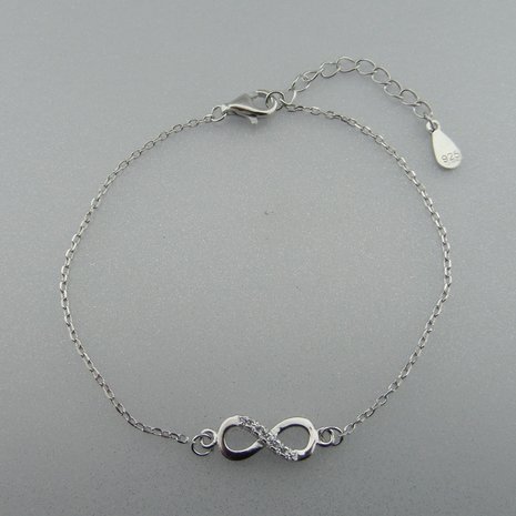 Zilveren Armband Infinity 