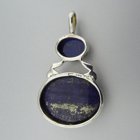 Zilveren Hanger Lapis Lazuli