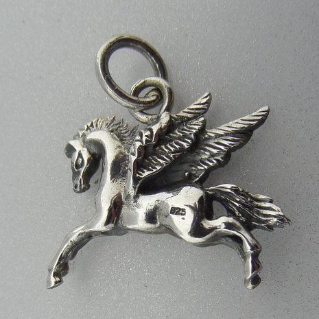 Zilveren Hanger Pegasus  