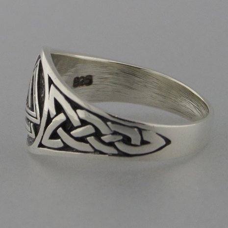 Zilveren Ring Valknut   