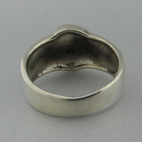Zilveren Ring Keltische Triskel met Triquetra   