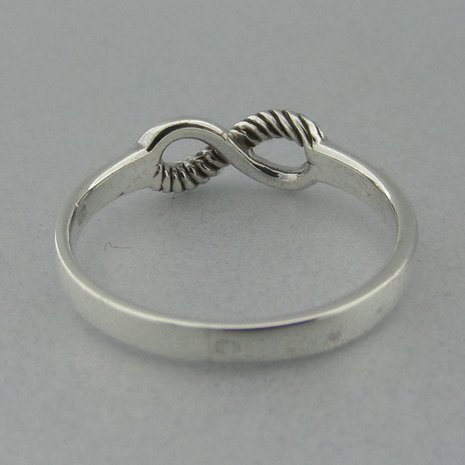 Zilveren Ring Infinity   