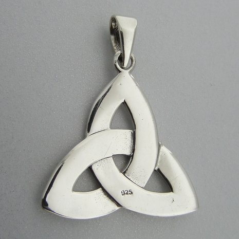 Zilveren Hanger Keltisch Triquetra  