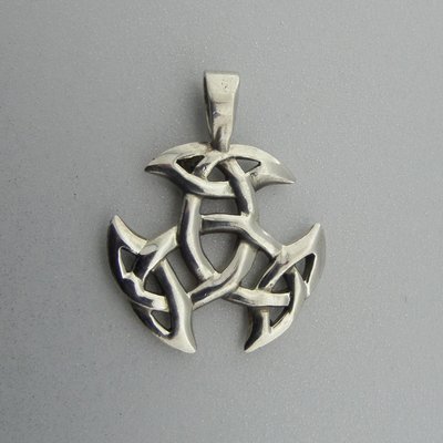 Zilveren Hanger Keltische Triad
