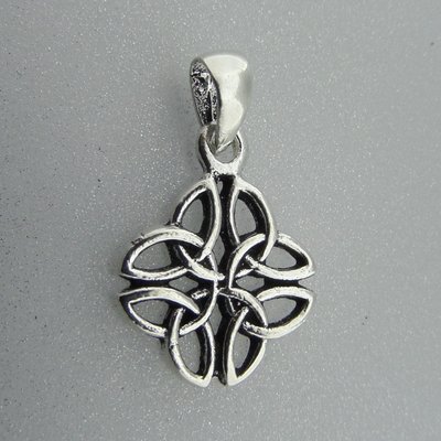 Zilveren Hanger Keltische Triquetra