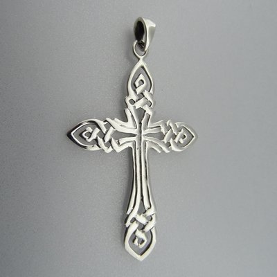 Zilveren Hanger Keltisch Kruis