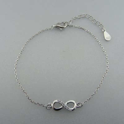 Zilveren Armband Infinity