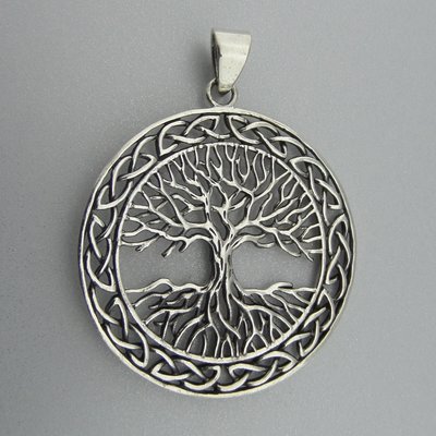 Zilveren Hanger Keltische Levensboom