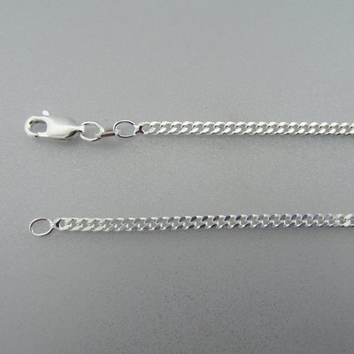 Zilveren Ketting Gourmet 45 cm x 2,4 mm