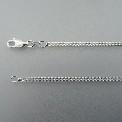 Zilveren Ketting Gourmet 60 cm x 2,1 mm