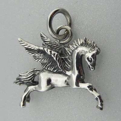 Zilveren Hanger Pegasus