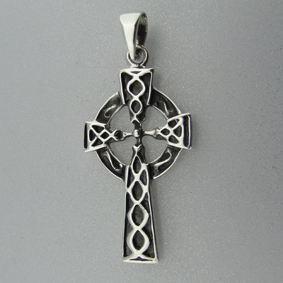 Zilveren Hanger Keltische Kruis