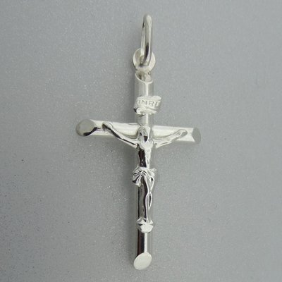 Zilveren Hanger Kruis Crucifix