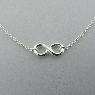 Zilveren Ketting Infinity  35 cm 40 cm