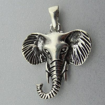 Zilveren Hanger Olifant