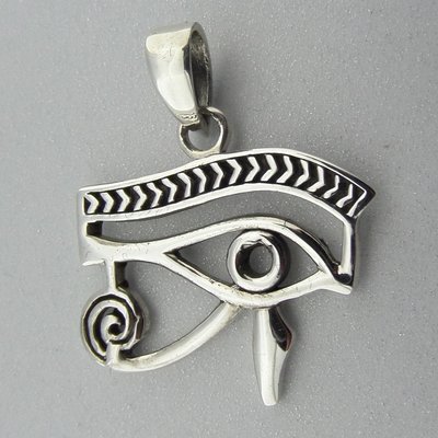 Zilveren Hanger Oog van Horus ( tijdelijk niet leverbaar )