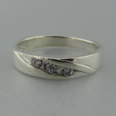 Zilveren Ring met Zirkonia