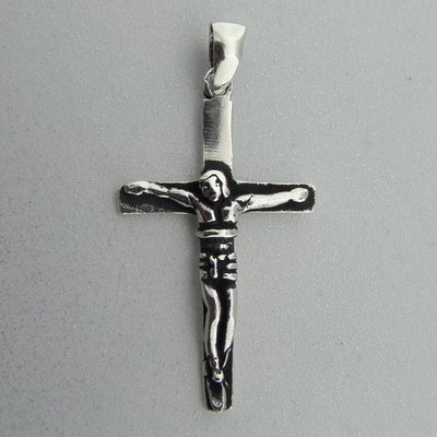 Zilveren Hanger Kruis Crucifix