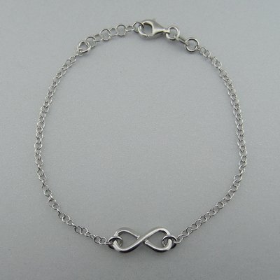 Zilveren Armband Infinity