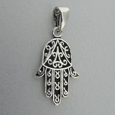 Zilveren Hanger Handje van Fatima