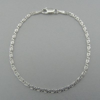 Zilveren Armband Valkenoog 18 cm