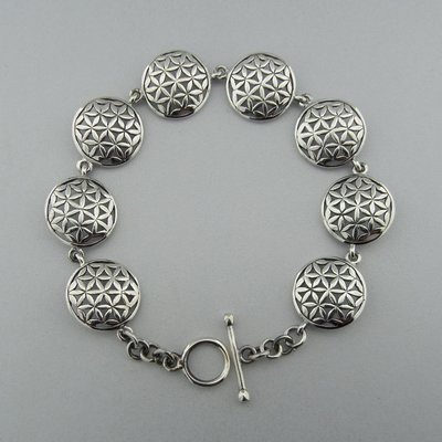 Zilveren Armband Flower of Life