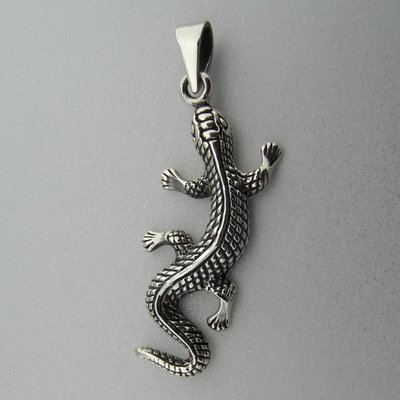 Zilveren Hanger Salamander