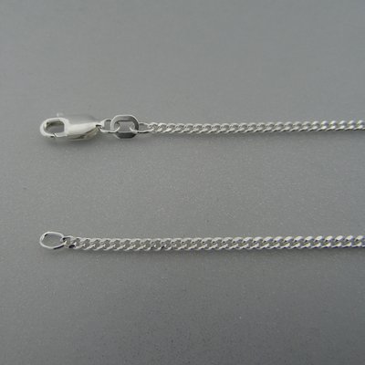 Zilveren Ketting Gourmette  50 cm x 2 mm