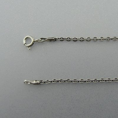 Zilveren Ketting Anker 45 cm