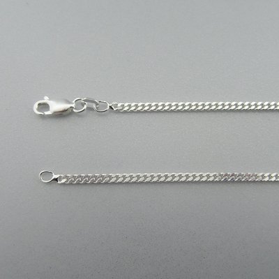 Zilveren Ketting Gourmet  70 cm x 2,4 mm